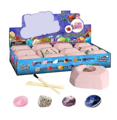 Dig and Discover Gemstone Crystal Dig Toy Set – Fun & Educational Party Favor! ✨