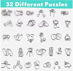 Metal Puzzle for Kids – Brain-Boosting Fun & STEM Challenge