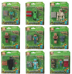 Mini Minecraft Figurine Toys – Perfect Party Favors for Little Gamers