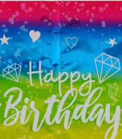 🎉 Rainbow Happy Birthday Kids Party Gift Bag 🌈