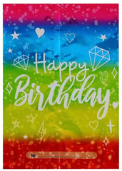 🎉 Rainbow Happy Birthday Kids Party Gift Bag – Colorful & Fun Party Favor Bag! 🌈