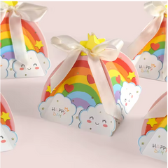 Brighten Your Event with Cute Cartoon Rainbow Gift Bags!