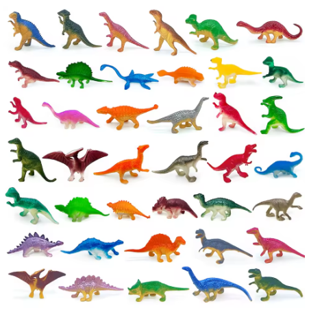 Small Plastic Dinosaur Toys – Fun & Educational Party Bag Gifts for Kids