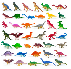 Small Plastic Dinosaur Toys – Fun & Educational Party Bag Gifts for Kids