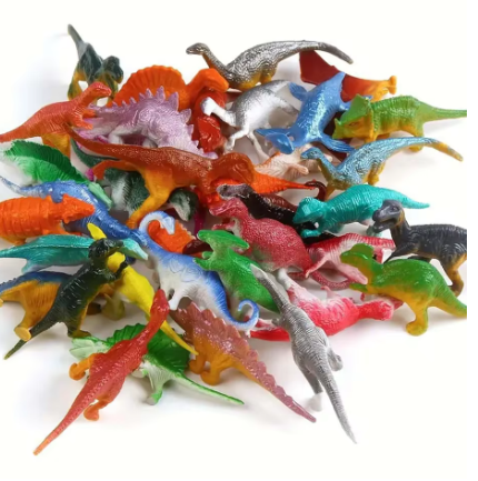 Small Plastic Dinosaur Toys – Fun & Educational Party Bag Gifts for Kids