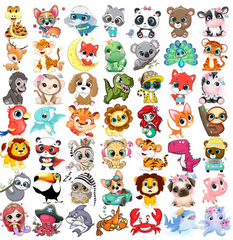 Fun & Cute Animal Temporary Tattoos – Perfect Party Bag Favors for Kids